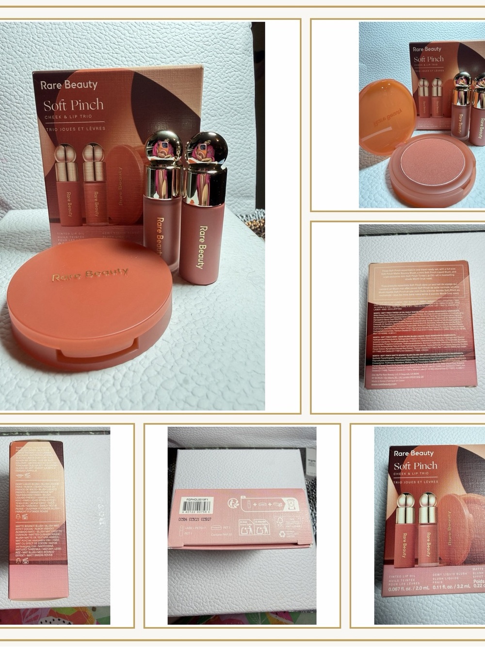 Rare Beauty Soft Pinch Trio in Coral-Peach